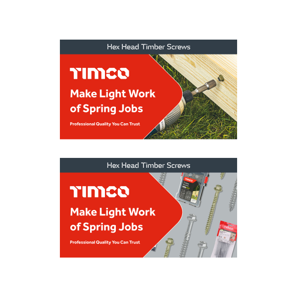 Timber Screws - social media